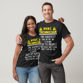 HVAC Technician Funny HVAC Tech Premium _55 T-Shirt (Unisex)