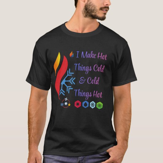 HVAC Technician Funny Shirt – I Make Hot Things Co (Vorderseite)