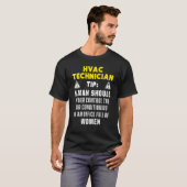 Hvac Technician Hvac Tech 1 T-Shirt (Vorne ganz)