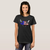HVAC Technician USA Flag   HVAC Tech T-Shirt (Vorne ganz)
