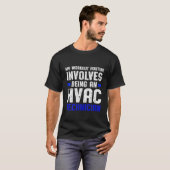 HVAC Technician Workout Funny HVAC Tech T-Shirt (Vorne ganz)