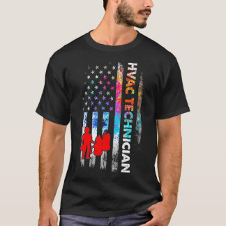HVAC Techniker Amerikaner Funny HVAC Tech Premium T-Shirt