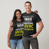 HVAC Techniker Funny HVAC Tech Premium _24 T-Shirt (Unisex)