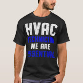 HVAC Techniker Funny HVAC Tech T-Shirt (Vorderseite)