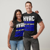 HVAC-Techniker genug Funny HVAC Tech T-Shirt (Unisex)
