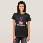 HVAC Techniker Hardwork HVAC Tech T-Shirt (Vorne ganz)