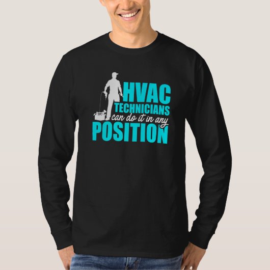 HVAC-Techniker — jede Position HVAC Tech 2 T-Shirt (Vorderseite)