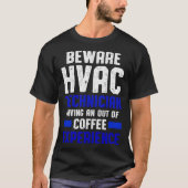 HVAC Techniker Kaffee Funny HVAC Tech Pullover Ho (Vorderseite)