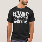 HVAC-Techniker können es an jeder Stelle tun, an d T-Shirt (Vorderseite)