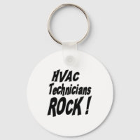 HVAC Techniker Rock! Schlüsselanhänger