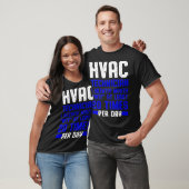HVAC-Techniker Silent Funny HAC Tech  T-Shirt (Unisex)