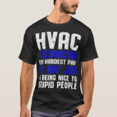 HVAC Techniker Teil Funny HVAC Tech _1 T-Shirt (Vorderseite)