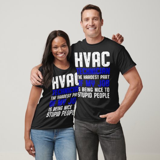 HVAC Techniker Teil Funny HVAC Tech _1 T-Shirt (Unisex)