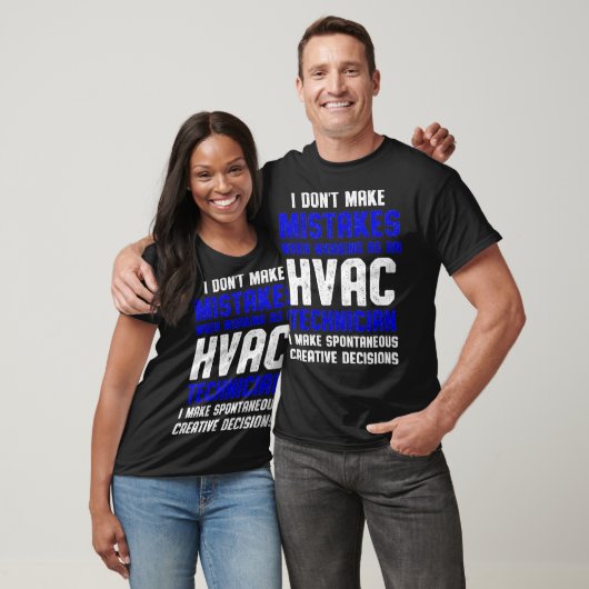 HVAC Techniker warnt Funny HVAC Tech T-Shirt (Unisex)