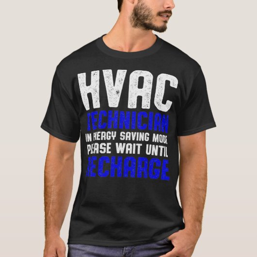 HVAC Techniker warten Funny HVAC Tech T-Shirt (Vorderseite)