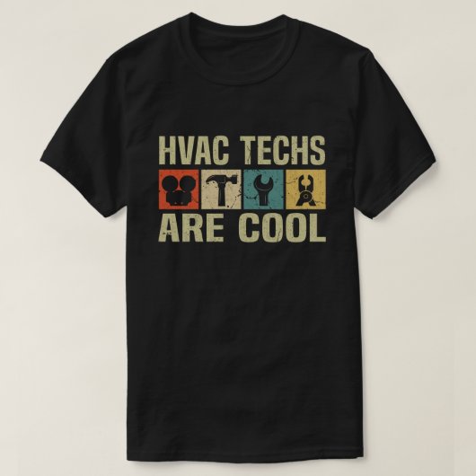 HVAC Techs HVAC Techniker für Handyman T-Shirt (Design vorne)
