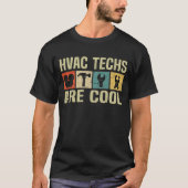 HVAC Techs HVAC Techniker für Handyman T-Shirt (Vorderseite)