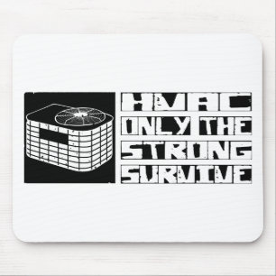 HVAC überleben Mousepad