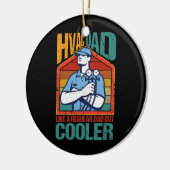 HVAC-Vater Aber Cooler lustiger HVAC-Techniker Vat Keramik Ornament (Links)