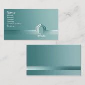 Hvac-Visitenkarten Visitenkarte (Vorne/Hinten)