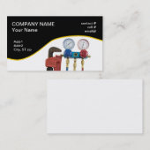 Hvac-Werkzeuge Visitenkarte (Vorne/Hinten)