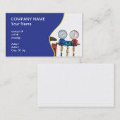 Hvac-Werkzeuge Visitenkarte (Vorne/Hinten)