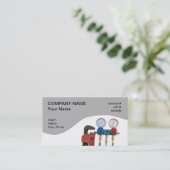 Hvac-Werkzeuge Visitenkarte (Stehend Vorderseite)