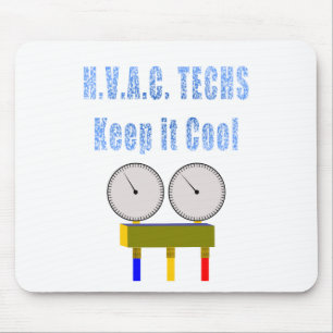 HVACTechs behalten es Cool.png Mousepad
