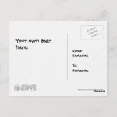 Hvalsneskirkja Postkarte (Rückseite)