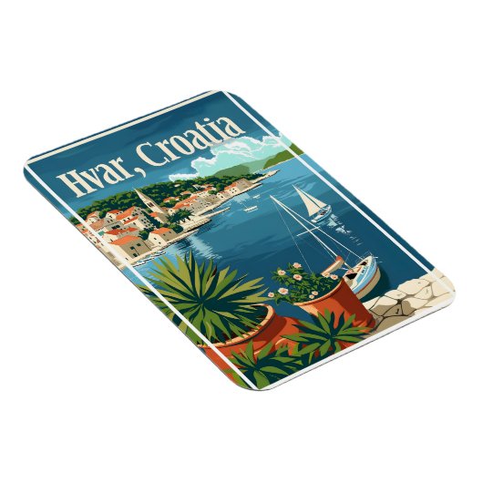 Hvar Croatia Magnet (Rechte Seite)