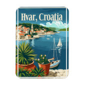Hvar Croatia Magnet (Vertikal)