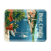 Hvar Kroatien Magnet (Horizontal)