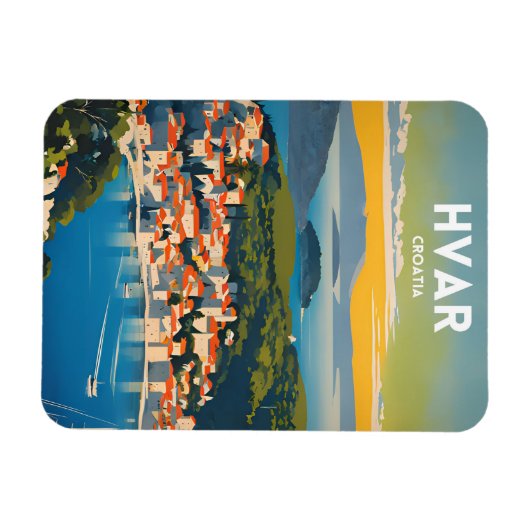 Hvar Magnet (Horizontal)