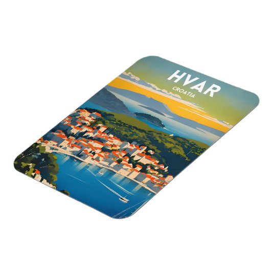 Hvar Magnet (Linke Seite)