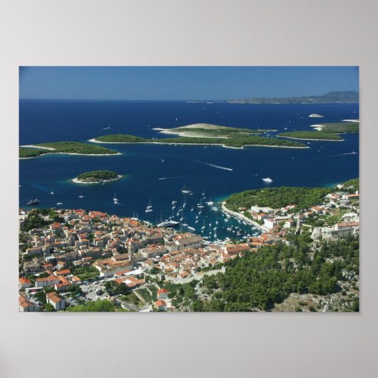 Hvar Pakleni otoci Hrvatska Poster (Vorne)