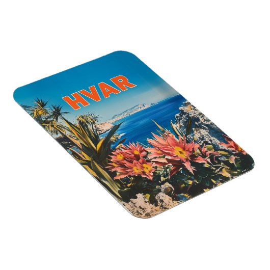 Hvar Vintag Magnet (Rechte Seite)