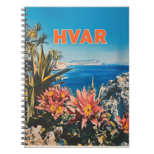Hvar vintage notizblock