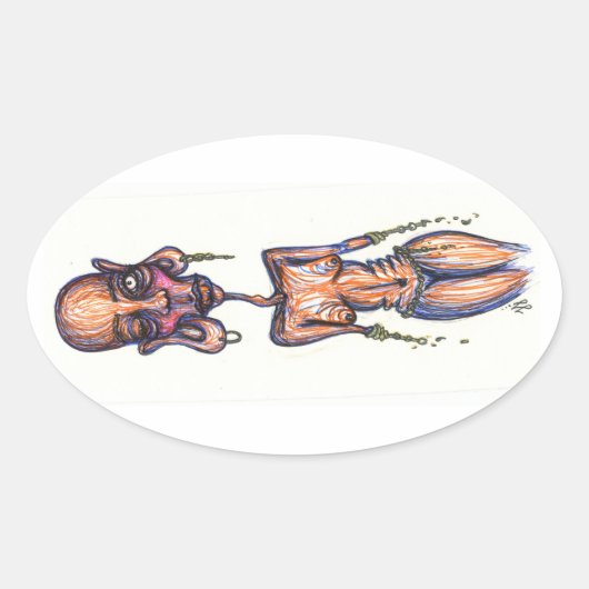 hvb nm, ovaler aufkleber (Vorderseite)