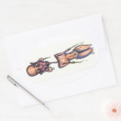 hvb nm, ovaler aufkleber (Umschlag)