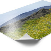 Hverfjall Volcano Cone, Island Fotodruck (Ecke)