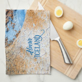 Hverir, Island Geschirrtuch (Viertel Falte)