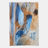 Hverir, Island Geschirrtuch (Vertikal)