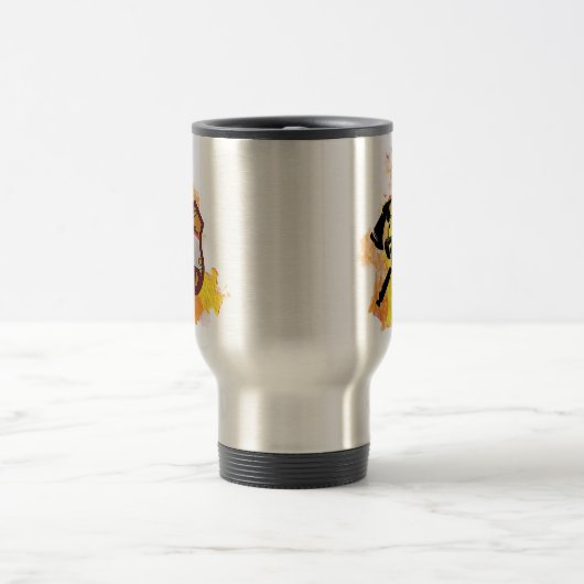 HVFD-Koffeinreserven Reisebecher (Mittel)