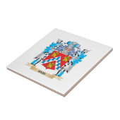 Hvid Wappen - Familienwappen Fliese (Seite)
