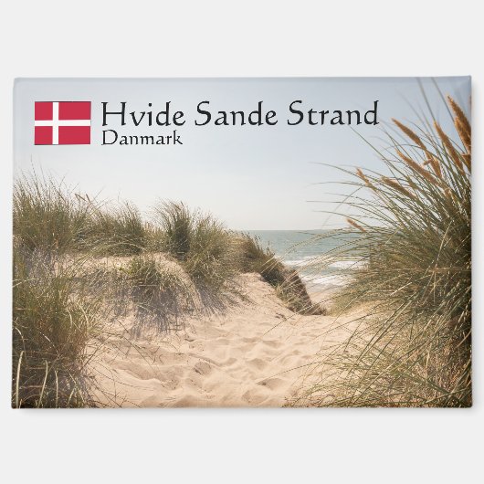 Hvide Sande Dänemark Magnet (Vorderseite)