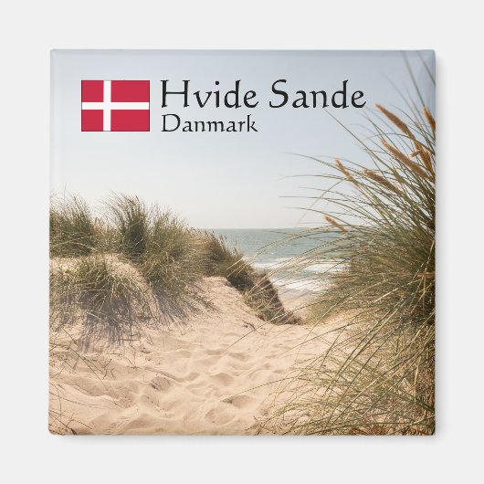 Hvide Sande Dänemark Magnet (Vorne)