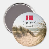 Hvide Sande Dänemark Magnet (Vorderseite/Rückseite)