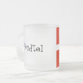 Hvidtøl Mattglastasse (Vorderseite Links)