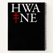 HWA-NE Schwarzes Notizbuch 6/25 (Rückseite)