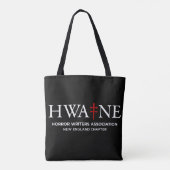 HWA-NE Tote, schwarz, 6/25 Tasche (Rückseite)